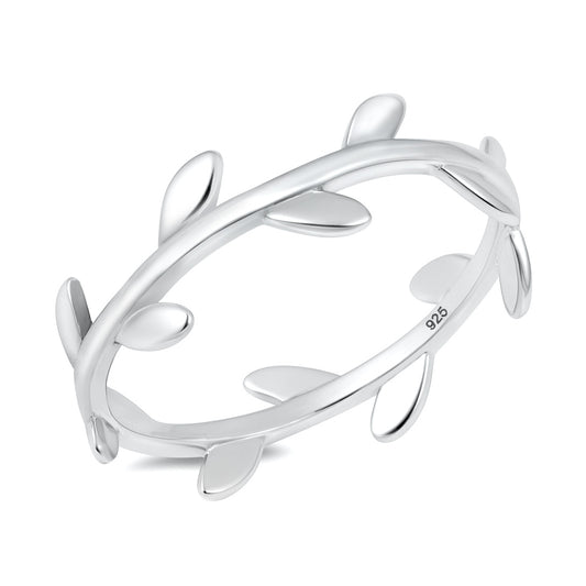 Silver Ring - Vine