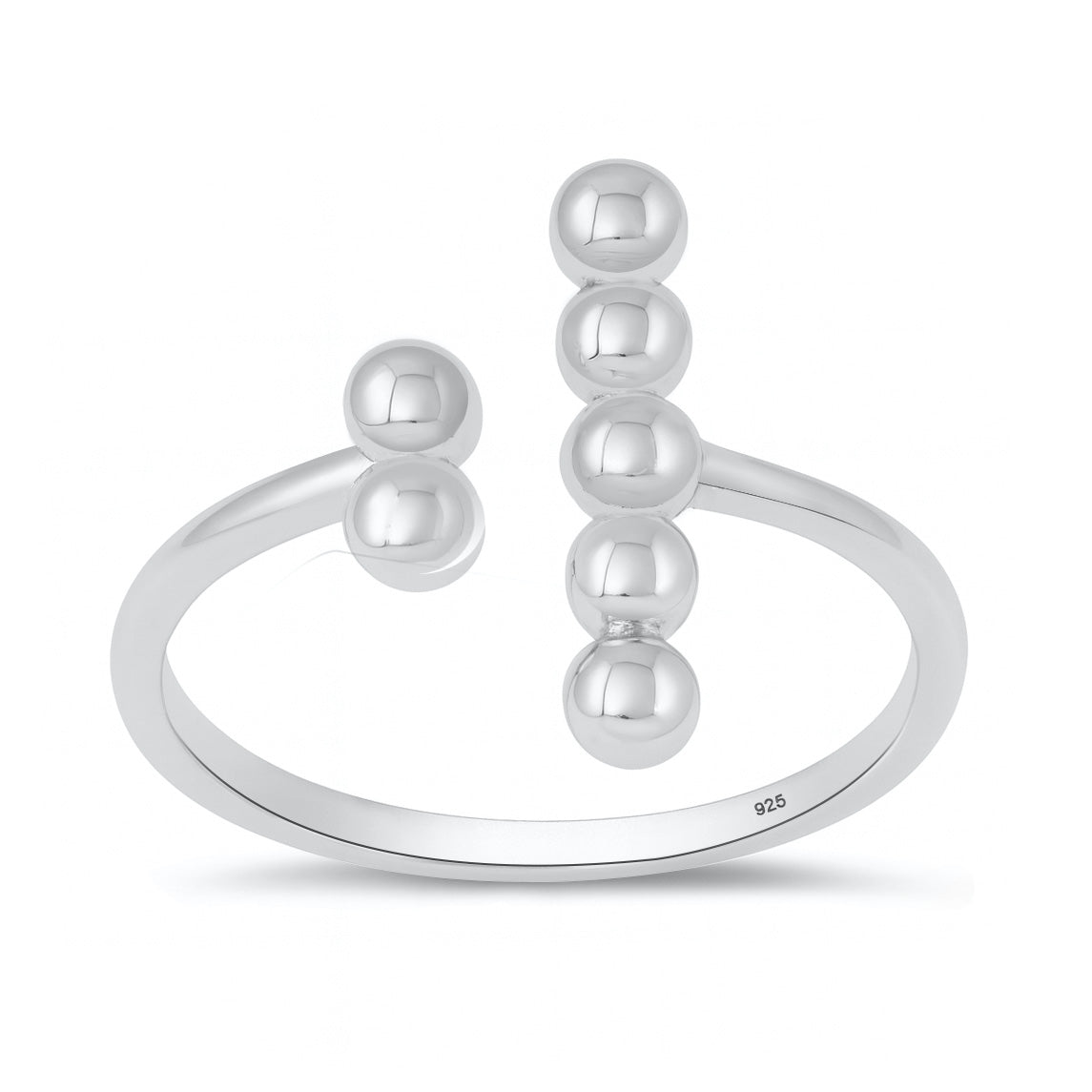 Silver Beads Ring