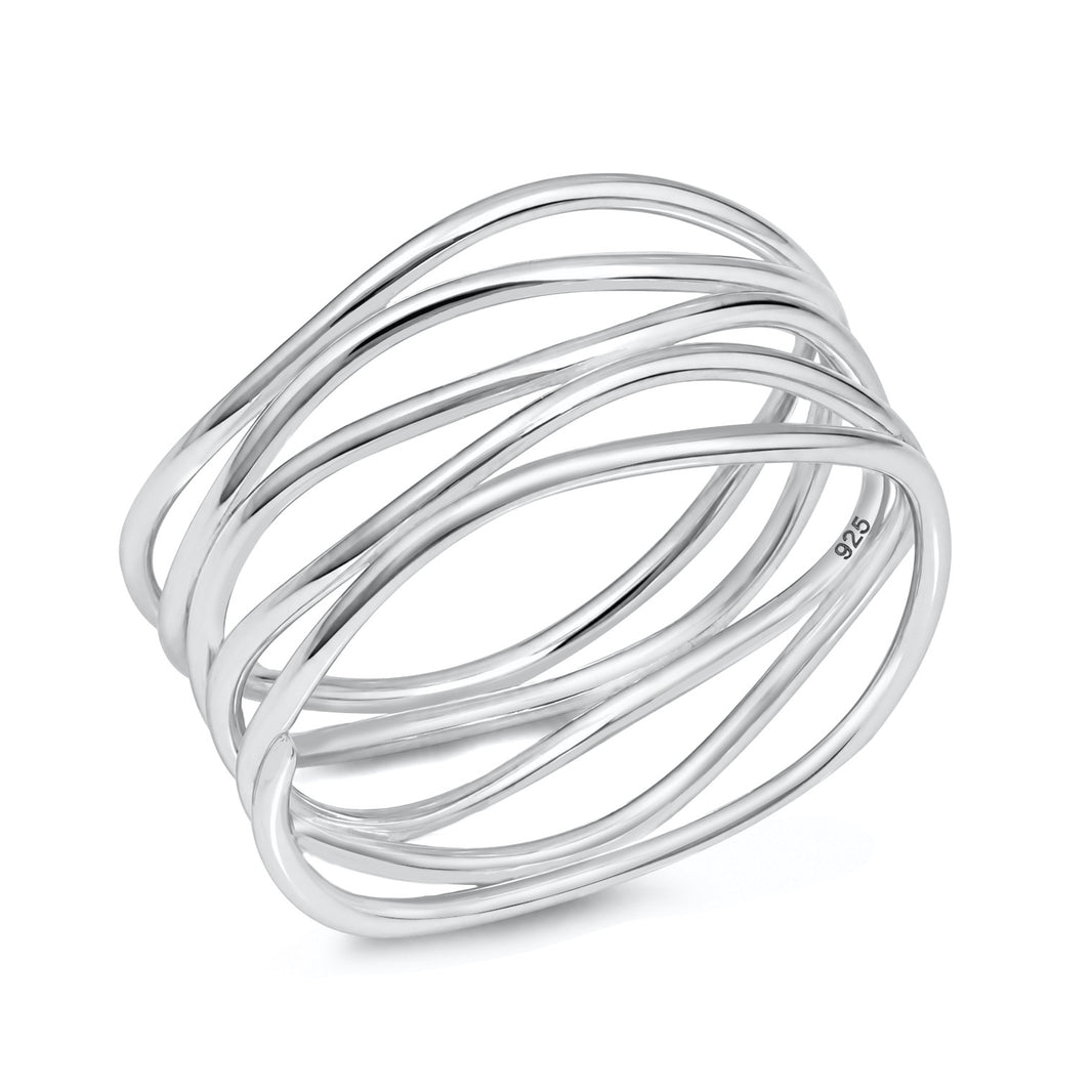 Silver Wire Wrap Ring