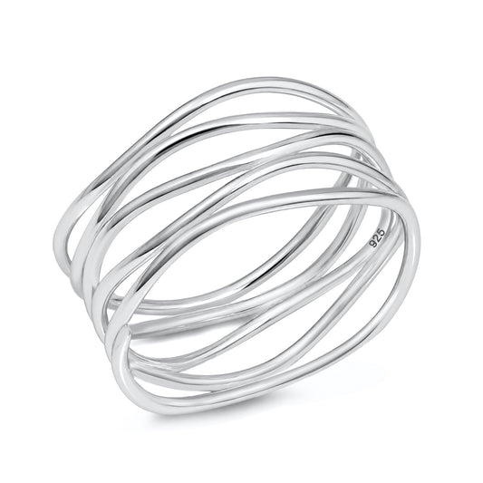 Silver Wire Wrap Ring