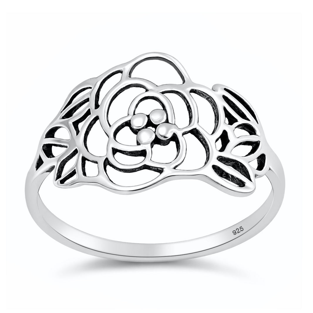 Silver Ring - Flower
