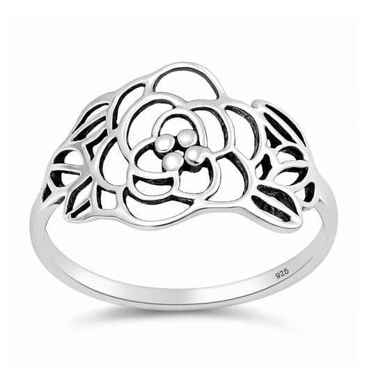 Silver Ring - Flower
