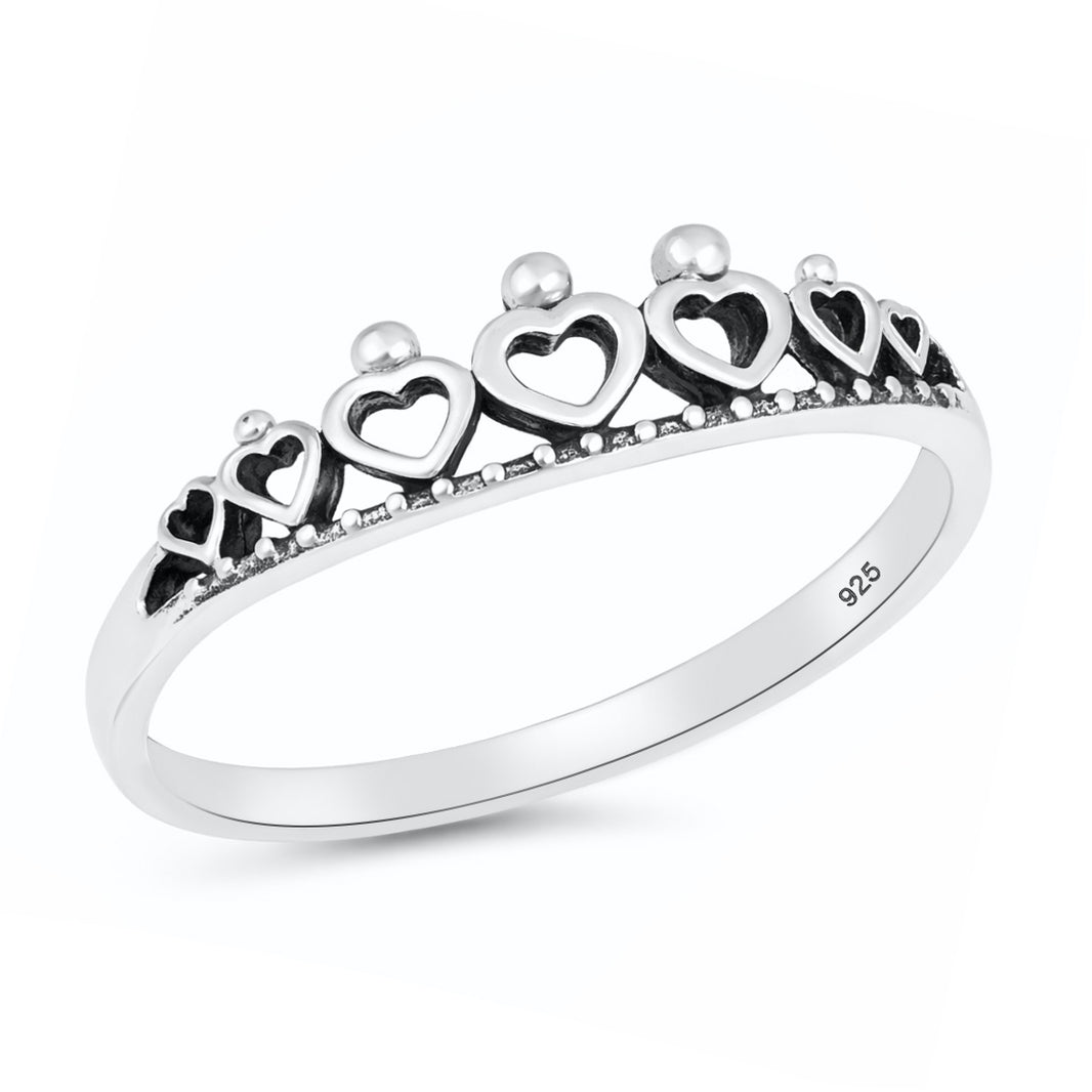 Silver Ring - Crown