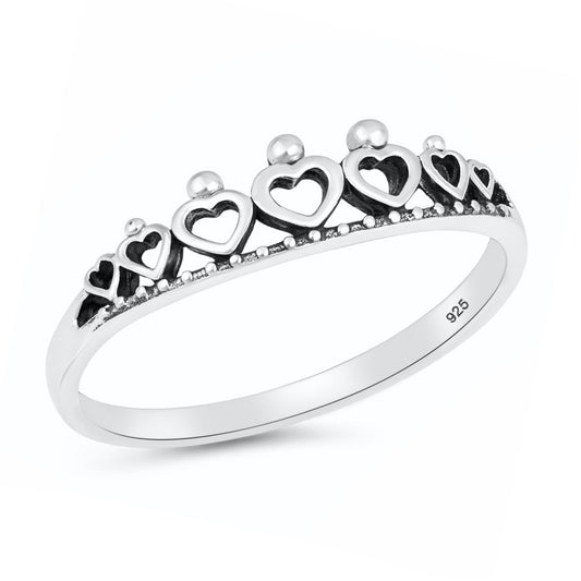 Silver Ring - Crown