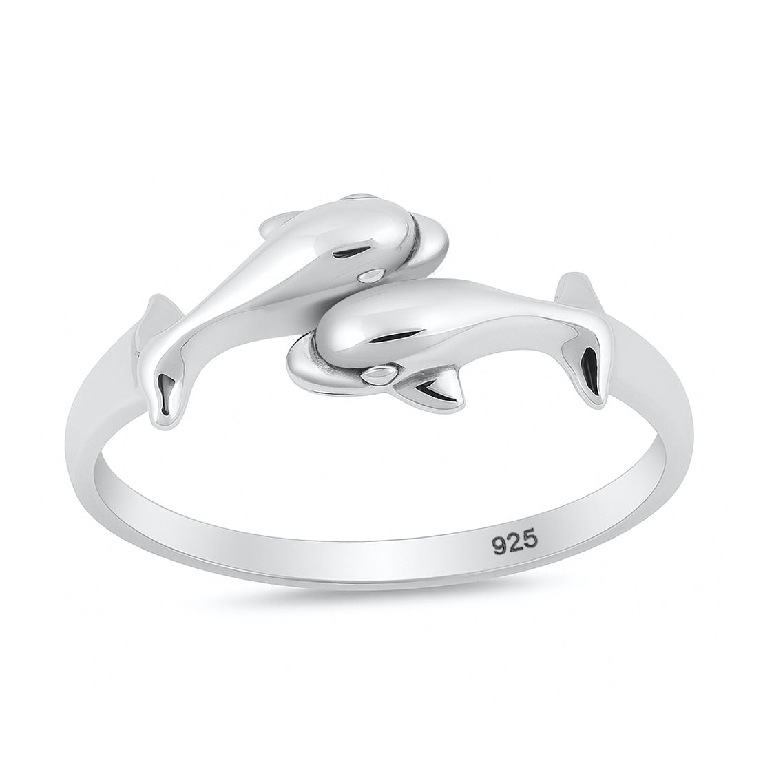 Silver Ring - Dolphin