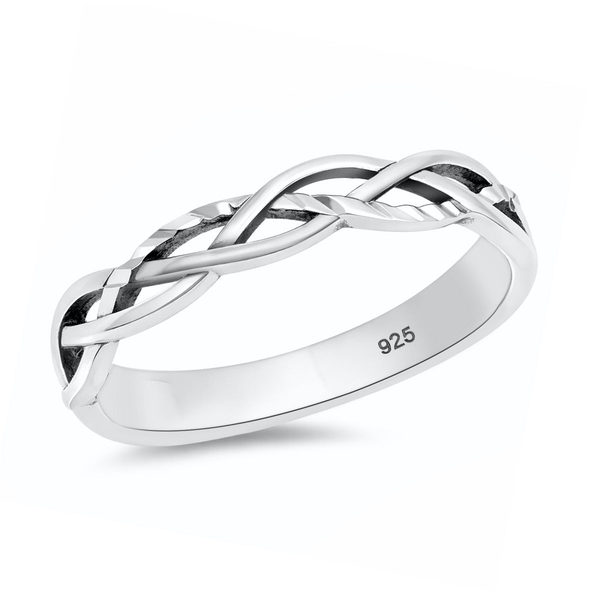 Silver Ring - Braid