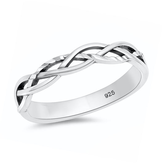 Silver Ring - Braid