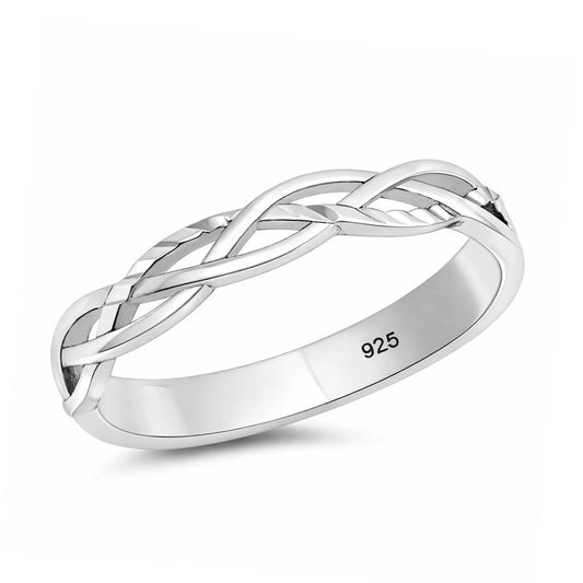 Silver Ring - Braid