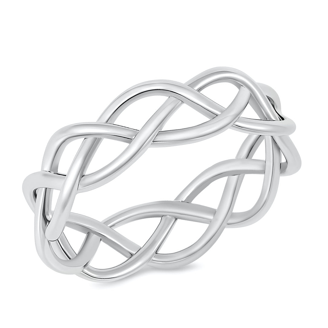 Silver Ring - Braid