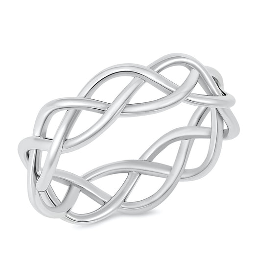 Silver Ring - Braid