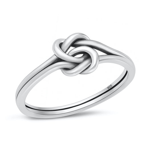 Silver Knot Ring