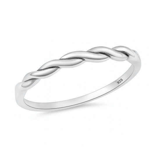 Silver Ring - Braid