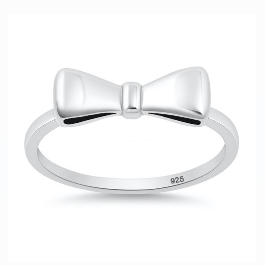 Silver Ring - Ribbon