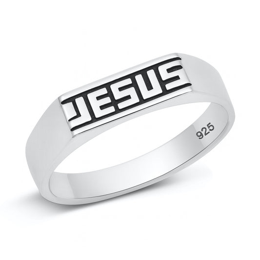 Silver Ring - Jesus