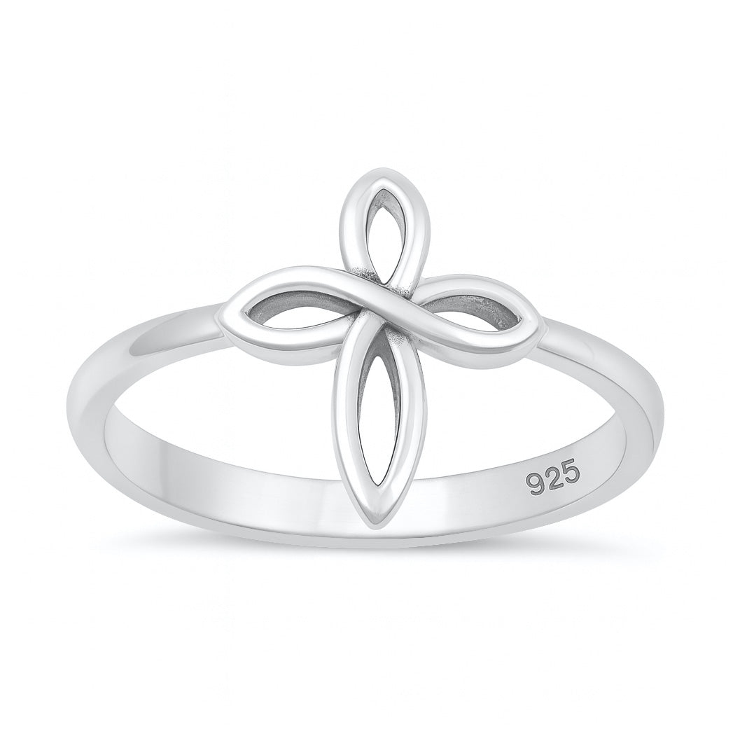 Silver Ring - Cross
