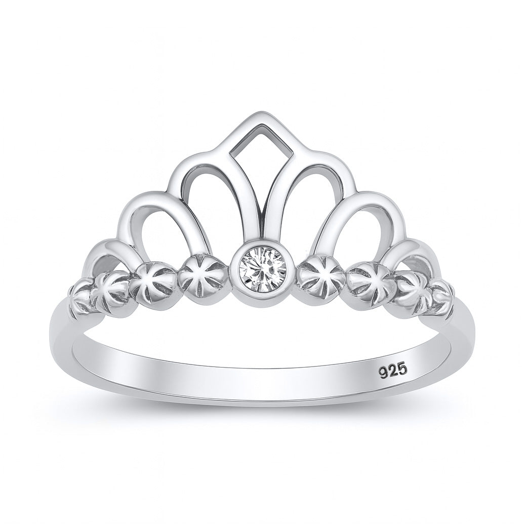 Silver Ring - Crown