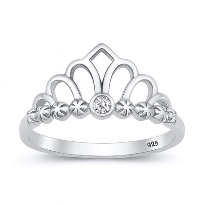 Silver Ring - Crown
