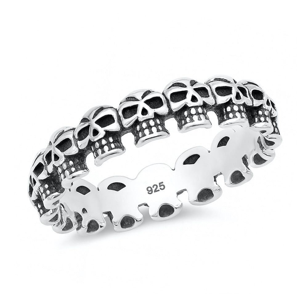 Silver Ring - Skulls