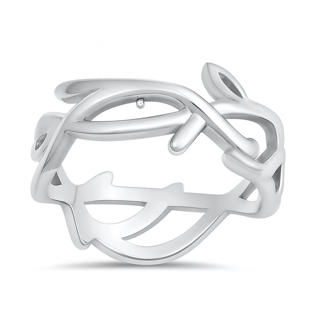 Silver Ring - Vines