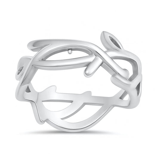Silver Ring - Vines