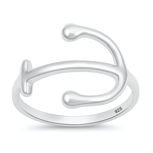 Silver Ring - Anchor