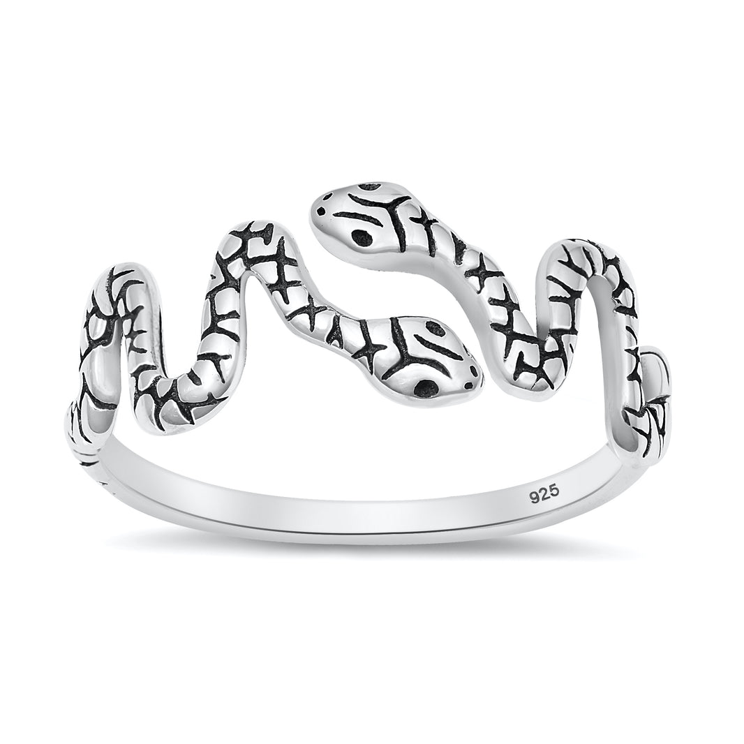 Silver Ring - Snake