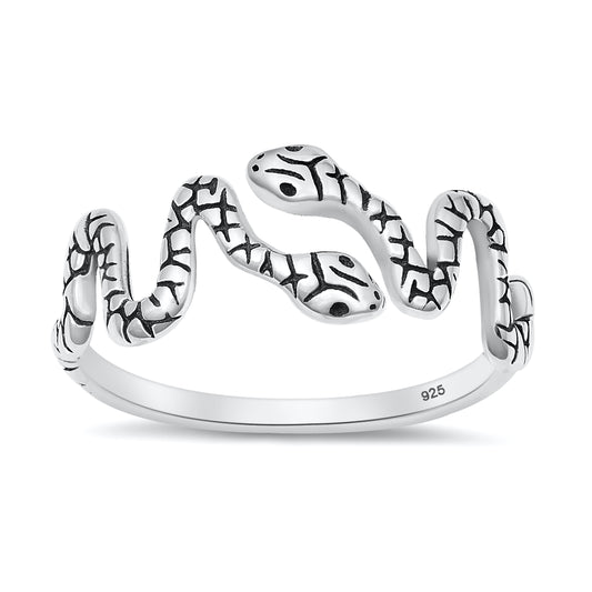 Silver Ring - Snake