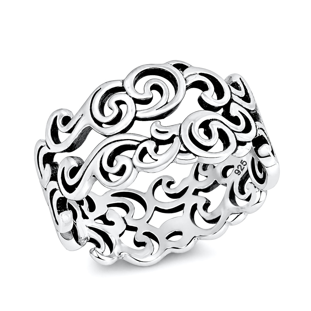 Silver Filigree Ring