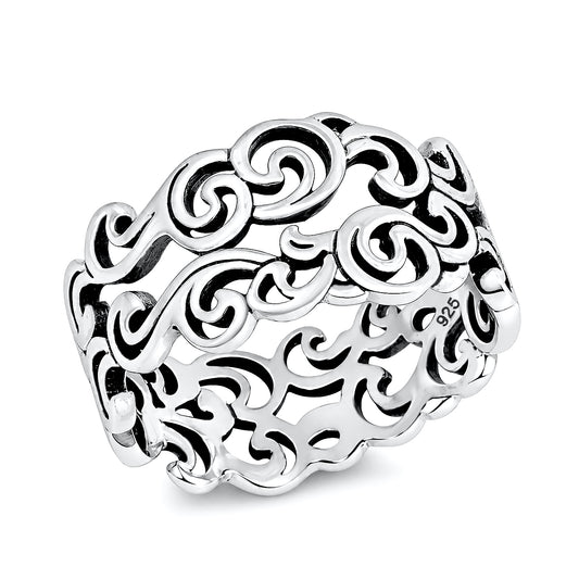 Silver Filigree Ring