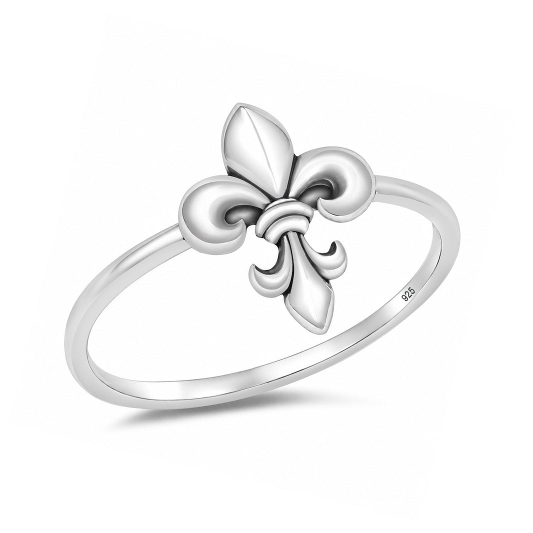Silver Ring - Fleur De Lis