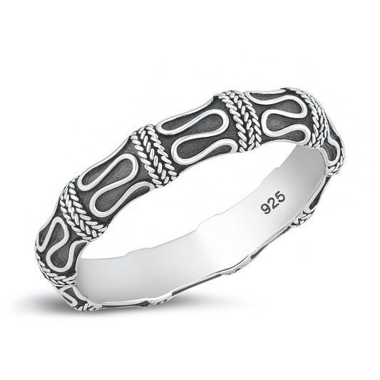 Silver Ring - Bali Band