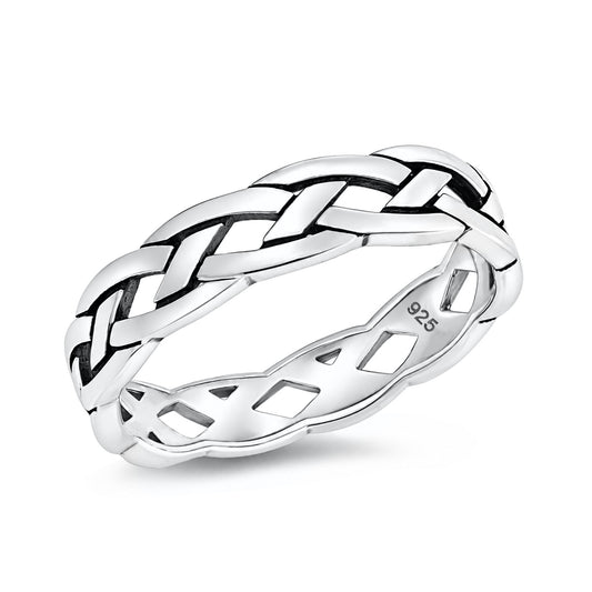 Silver Ring - Braid