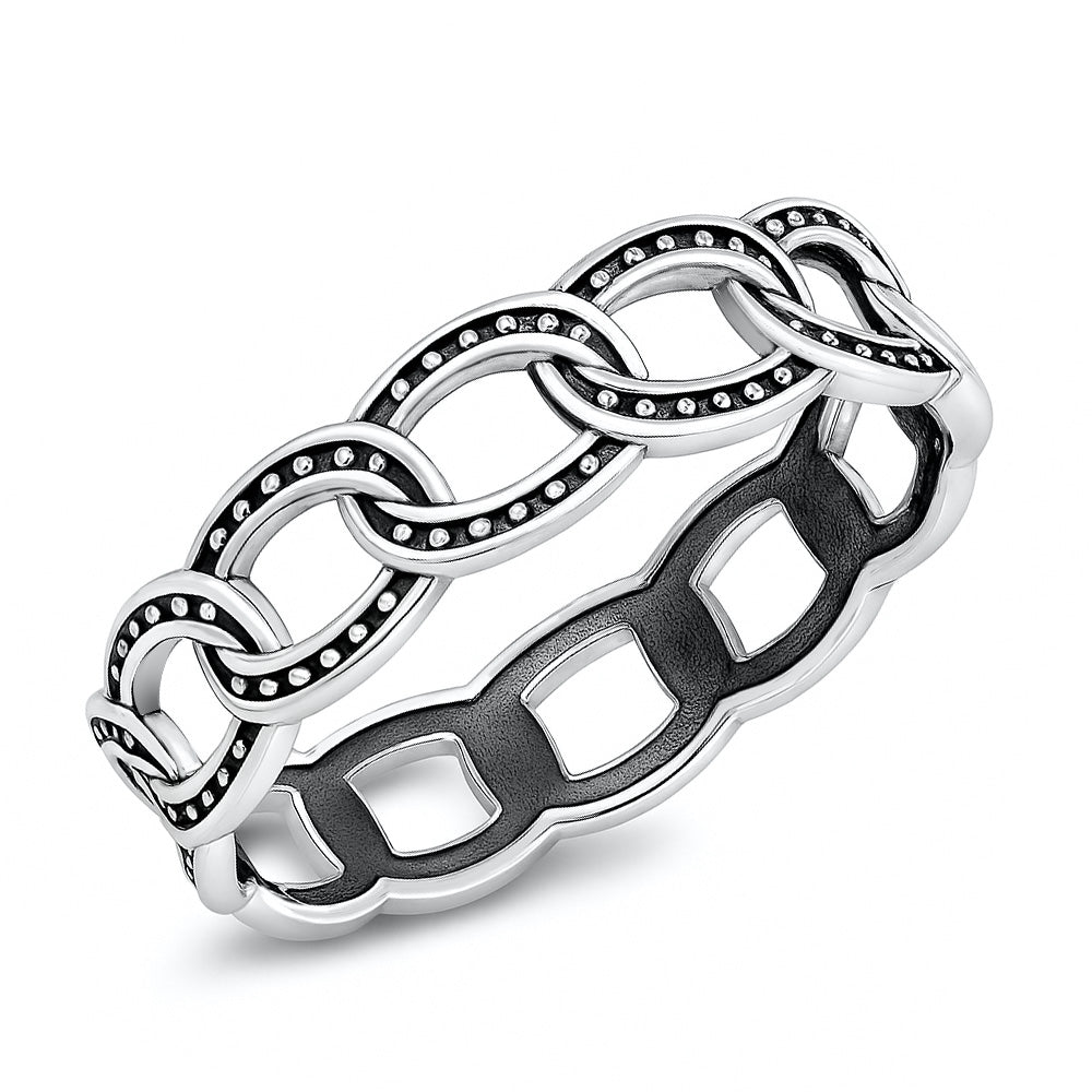 Silver Ring - Chain