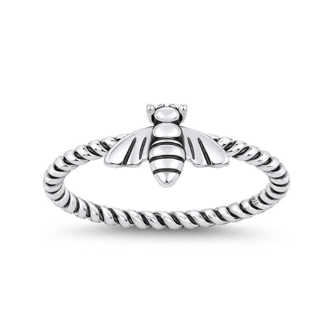 Silver Ring - Bee