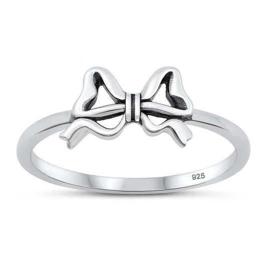 Silver Ring - Ribbon