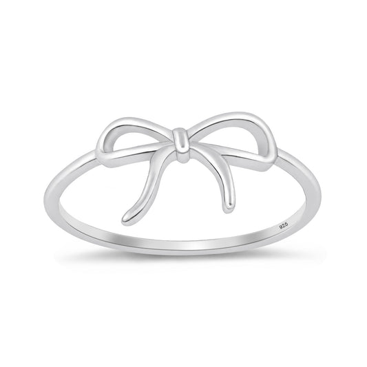 Silver Ring - Ribbon