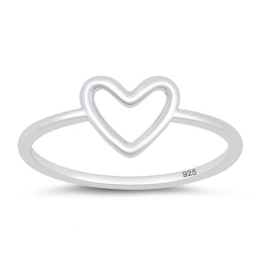 Silver Ring - Heart