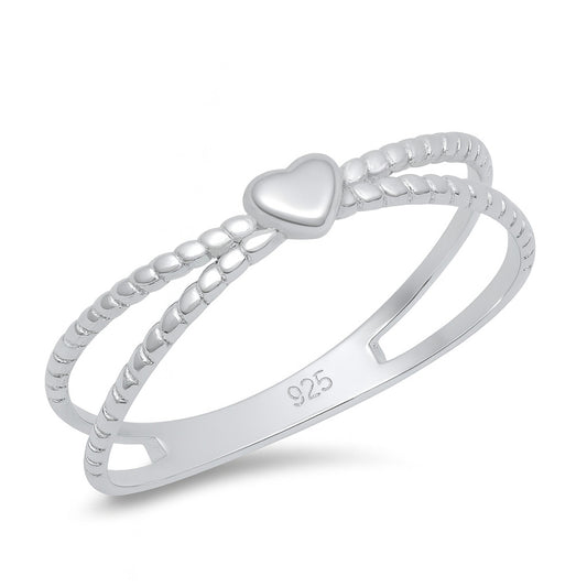 Silver Ring - Heart