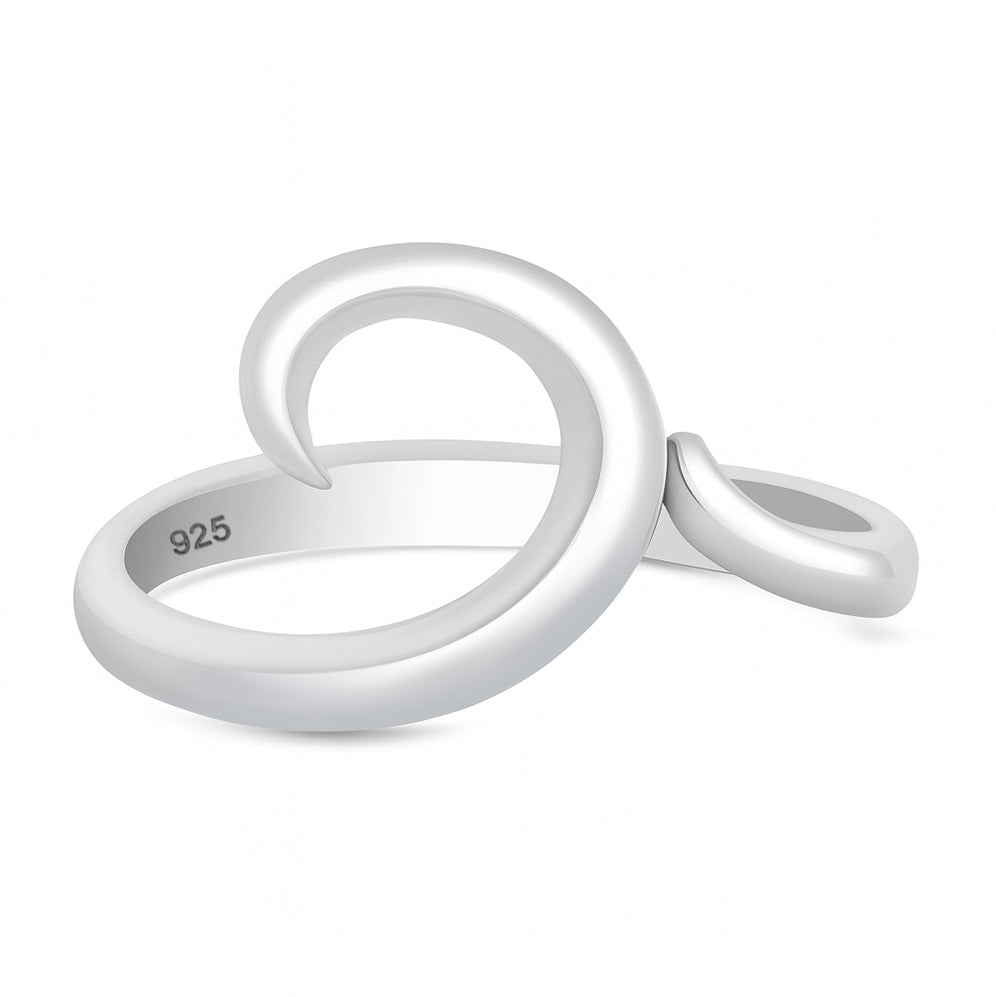 Silver Ring - Wave