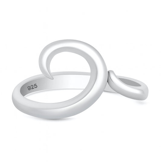 Silver Ring - Wave
