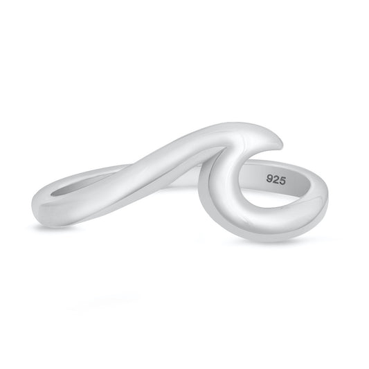 Silver Ring - Wave