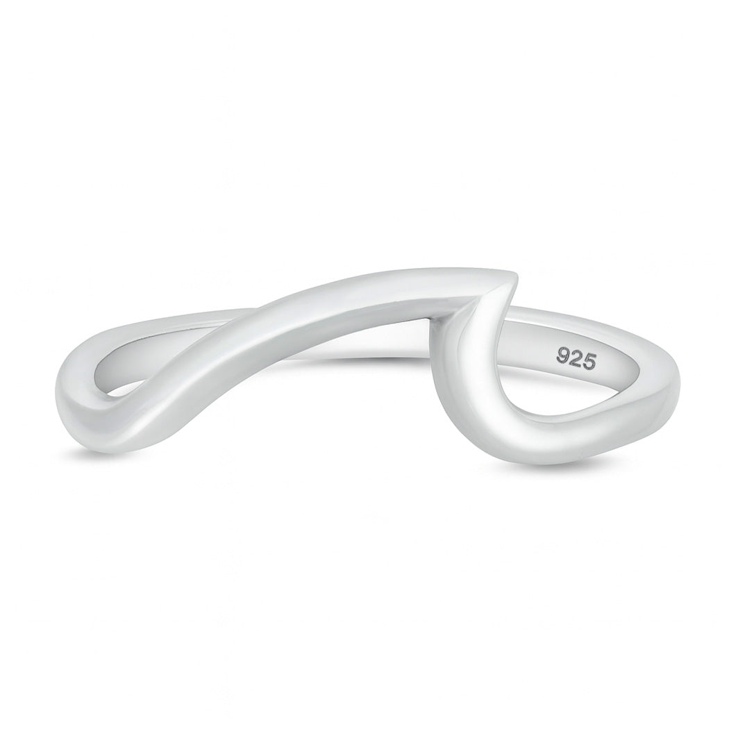 Silver Ring - Wave