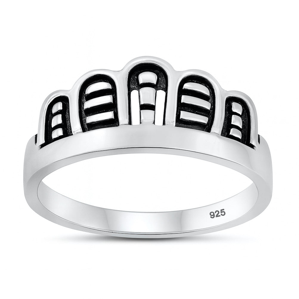 Silver Ring - Crown