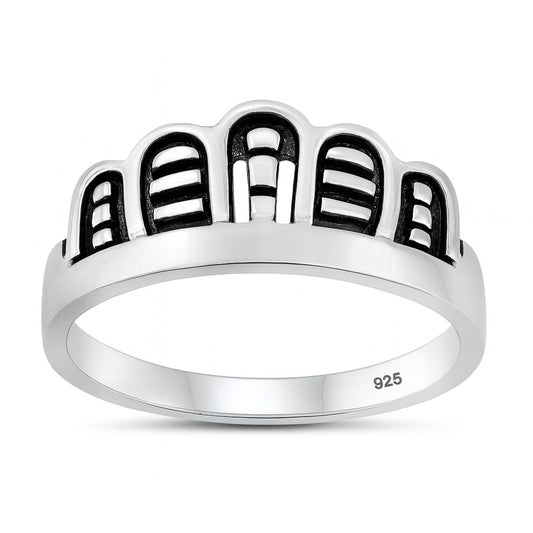 Silver Ring - Crown