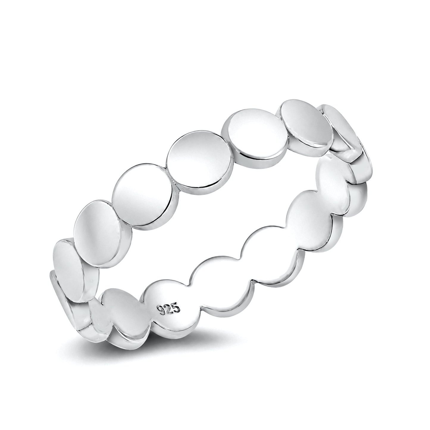 Silver Ring - Circles