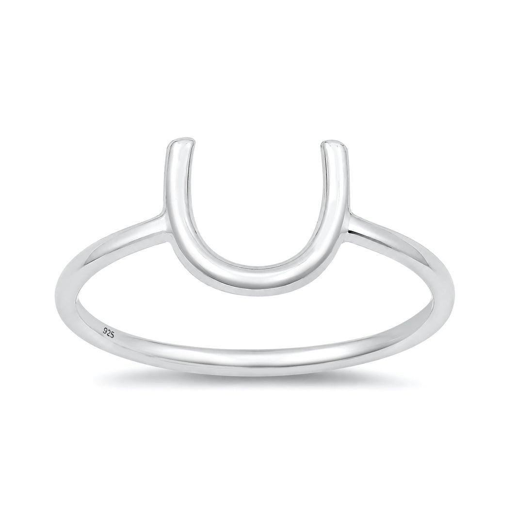 Silver Ring - Horseshoe