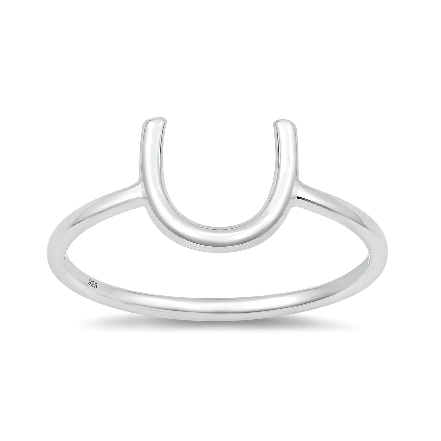 Silver Ring - Horseshoe