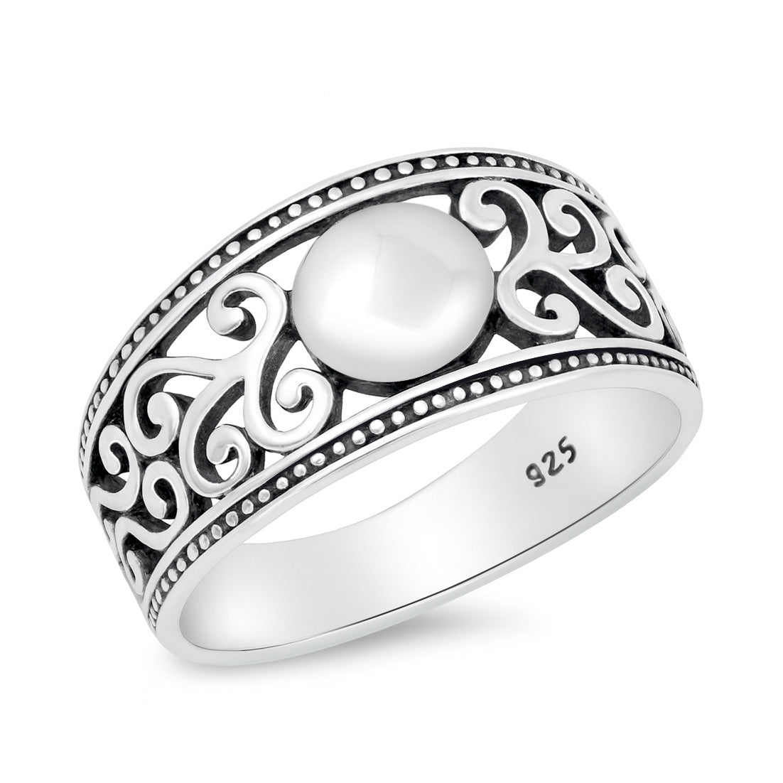 Silver Ring - Bali Design