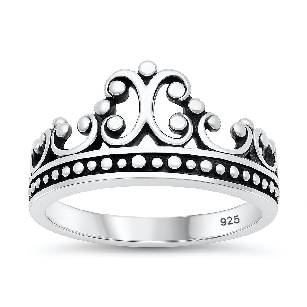 Silver Ring - Crown
