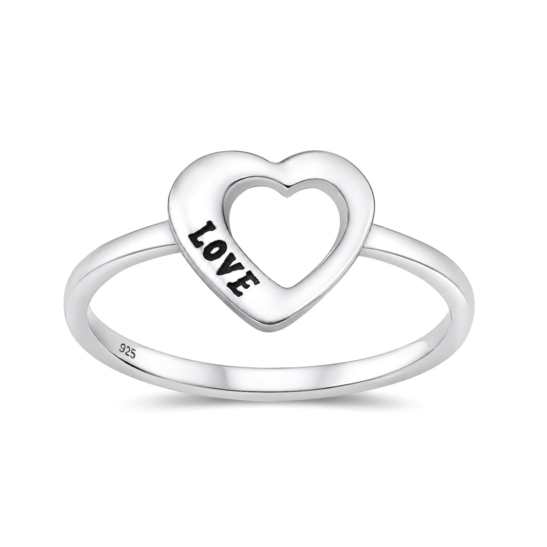 Silver Ring - Heart